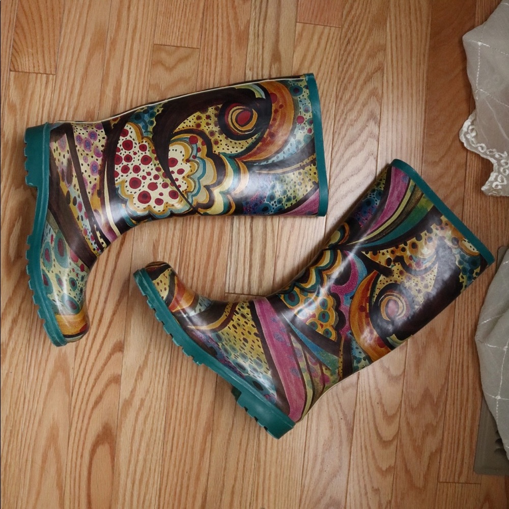 Nomad Printed Rain Boots